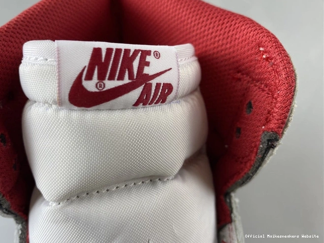 Official Maikesneakers 1 Metallic Air Jordan (2017) Red Retro 555088-103 0808